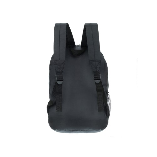 Рюкзак складной TORBER, черный, полиэстер, 49x33x12 см