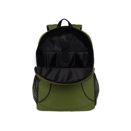 Рюкзак TORBER РАКЕТА с отделением для ноутбука 15,6", зеленый, полиэстер 600D, 46 х 30 x 13 см