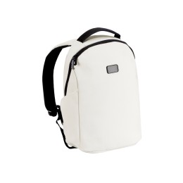 Рюкзак Sofit для ноутбука из экокожи, молочный (Р)