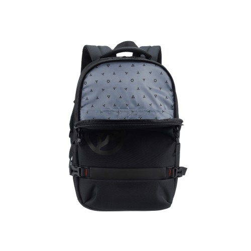 Рюкзак TORBER ВОЯЖ с отделением для ноутбука 18'', черный, полиэстер 900D, 34х16х47 см, 20 л