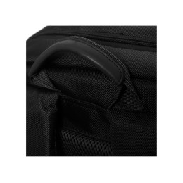 Рюкзак TORBER ВЕКТОР с отделением для ноутбука 15,6", черный, полиэстер 840D, 44 х 30 x 9,5 см