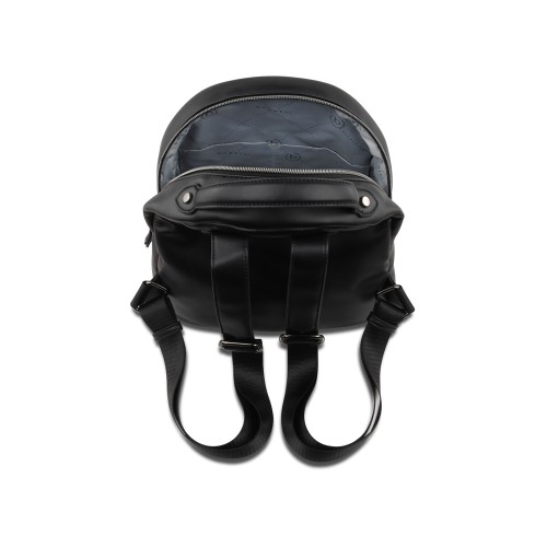 Рюкзак женский BUGATTI КАРА | CARA, чёрный, полиуретан, 25,5х11х27,5 см, 7 л