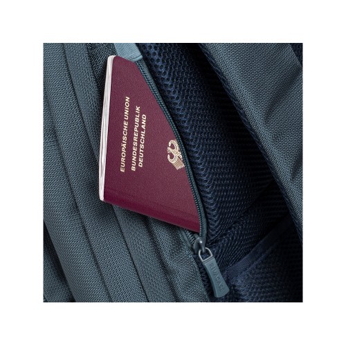 Рюкзак для ноутбука 17.3" 8460, аквамарин