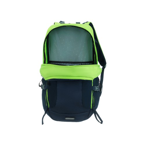 Туристический рюкзак TORBER КЕМПИНГ, синий/салатовый, полиэстер, 36 х 54 х 16 см