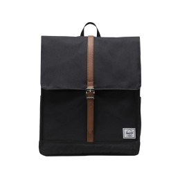 Herschel City рюкзак из переработанного материала объемом 16 л - сплошной черный