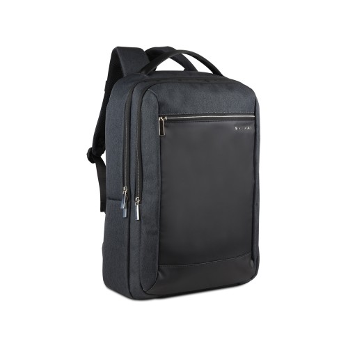 Рюкзак мужской BUGATTI СЕРА | SERA 15'', антрацитовый, полиэстер, 32х12х46 см, 16 л