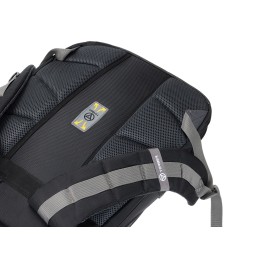 Рюкзак TORBER МЕГАПОЛИС с отделением для ноутбука 15.6", чёрный/серый, полиэстер, 37 х 17 х 45 см