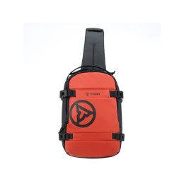 Рюкзак на одно плечо TORBER ЭКСТРИМ, оранжевый/чёрный, 20 х 8 х 31 см, 5л