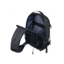 Рюкзак на одно плечо TORBER ЭКСТРИМ, чёрный, 20 х 8 х 31 см, 5л