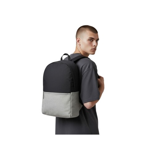 Рюкзак «Suburban», черный/серо-бежевый