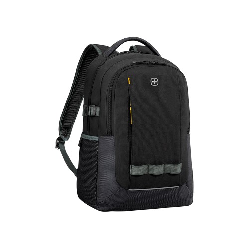 Рюкзак WENGER Ryde 16", черный, полиэстер, 32 x 21 x 47 см, 26 л