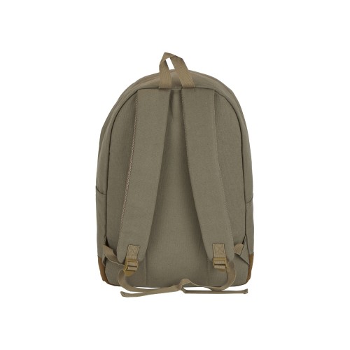 Рюкзак Shammy с эко-замшей для ноутбука 15", бежевый