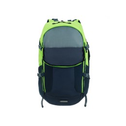 Туристический рюкзак TORBER КЕМПИНГ, синий/салатовый, полиэстер, 36 х 54 х 16 см