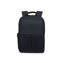 Рюкзак TORBER ВЕКТОР с отделением для ноутбука 14,1'', черный, нейлон, 30 x 10 x 44 см, 11 л