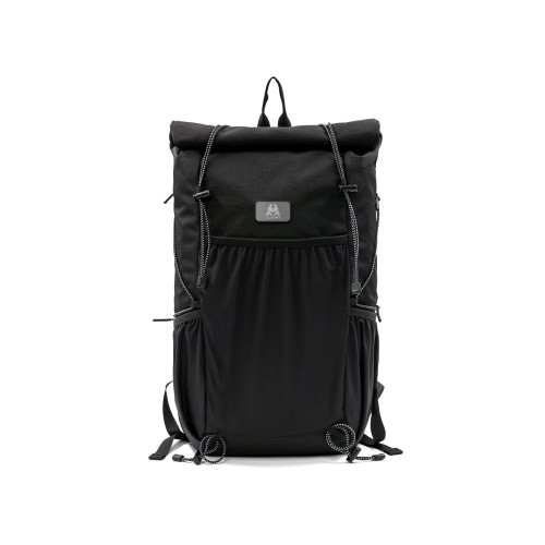 Легкий складывающийся рюкзак-мессенджер "Venturer Eco", черный