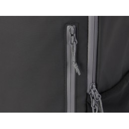 Водонепроницаемый рюкзак Aqua для ноутбука с диагональю экрана 15 дюймов, сплошной черный