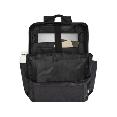 Рюкзак для ноутбука Libra 15” GRS из переработанного материала, 15 л, древесный уголь