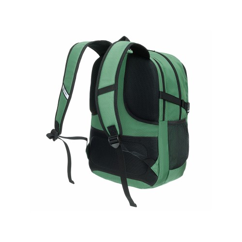 Рюкзак TORBER МЕГАПОЛИС с отделением для ноутбука 16", зеленый, полиэстер, 47 х 34 x 28 см