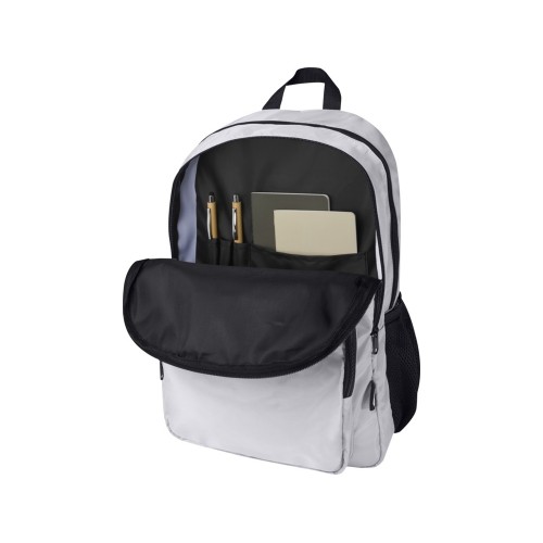 Рюкзак для ноутбука Trend Plus 15”GRS из переработанного материала объемом 20 литров, серый