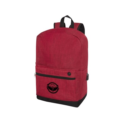 Бизнес-рюкзак для ноутбука 15,6" Hoss, heather dark red
