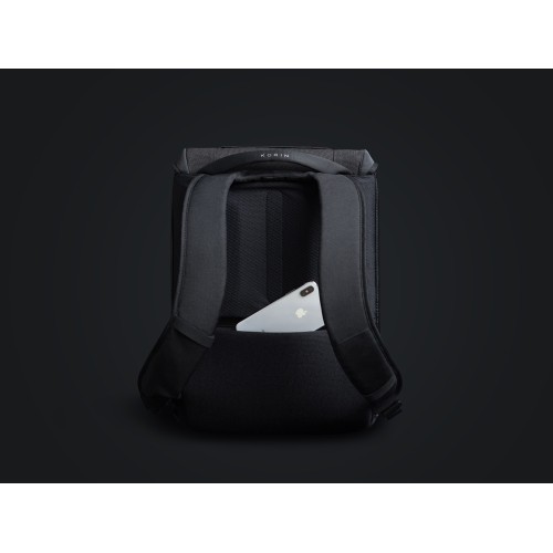 Водостойкий антикражный рюкзак Clickpack для ноутбука 15.6", черный