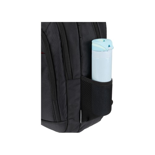 Рюкзак TORBER МЕГАПОЛИС с отделением для ноутбука 15", чёрный, полиэстер, 46 х 32 x 13 см