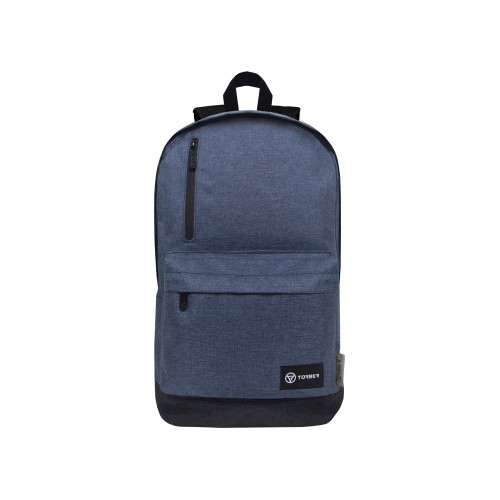 Рюкзак TORBER ГРАФФИТИ, синий, полиэстер меланж, 46 х 29 x 18 см