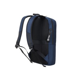 Рюкзак для ноутбука TORBER ВЕКТОР 15,6'', синий, нейлон/полиэстер, 28 x 9 x 44 см, 11л