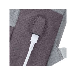 RIVACASE 7562 grey/mocha рюкзак для ноутбука 15.6", серый/кофейный