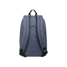 Рюкзак TORBER ГРАФФИТИ, серый с карманом черного цвета, полиэстер меланж, 42 х 29 x 19 см