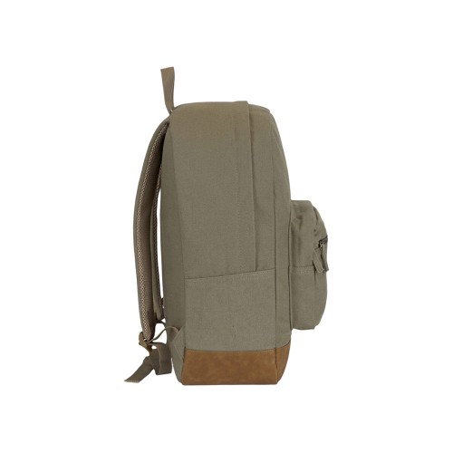 Рюкзак Shammy с эко-замшей для ноутбука 15", бежевый