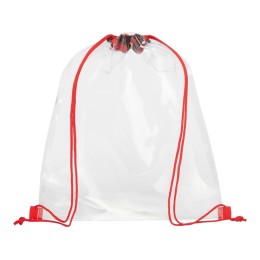 Рюкзак "Lancaster", прозрачный/красный