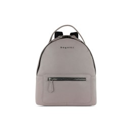 Рюкзак женский BUGATTI БЕЛЛА | BELLA, бежевый, воловья кожа/полиэстер, 24,5х12х27 см