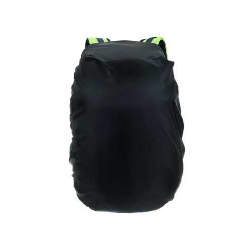 Туристический рюкзак TORBER КЕМПИНГ, синий/салатовый, полиэстер, 36 х 54 х 16 см