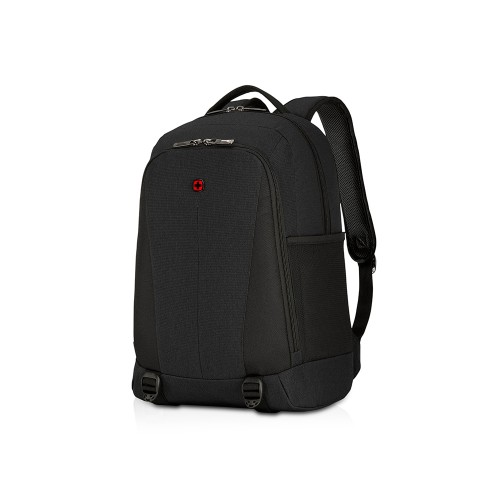 Рюкзак WENGER Oryson 16", чёрный, переработанный ПЭТ/Полиэстер, 32х45х19 см, 25 л.