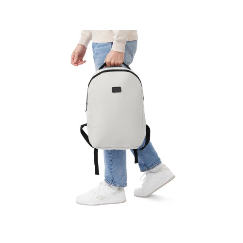 Рюкзак Sofit для ноутбука из экокожи, молочный