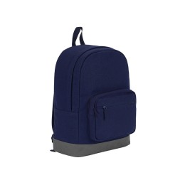 Рюкзак Shammy с эко-замшей для ноутбука 15", синий