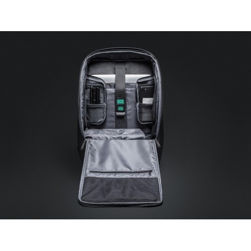 Антикражный рюкзак FlexPackPro для ноутбука 15.6", серый/черный