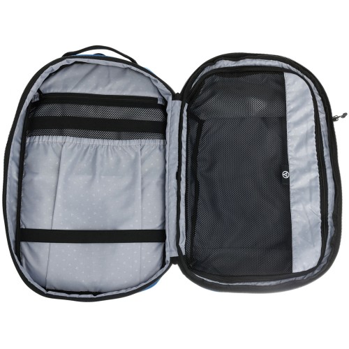 Рюкзак TORBER РИТМ с отделением для ноутбука 15'', синий, полиэстер, 31 x 20 x 47 см, 29 л