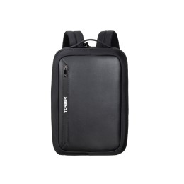 Рюкзак TORBER ВОЯЖ с отделением для ноутбука 15,6'', черный, нейлон/микрофибра, 30x12x42 см, 14л