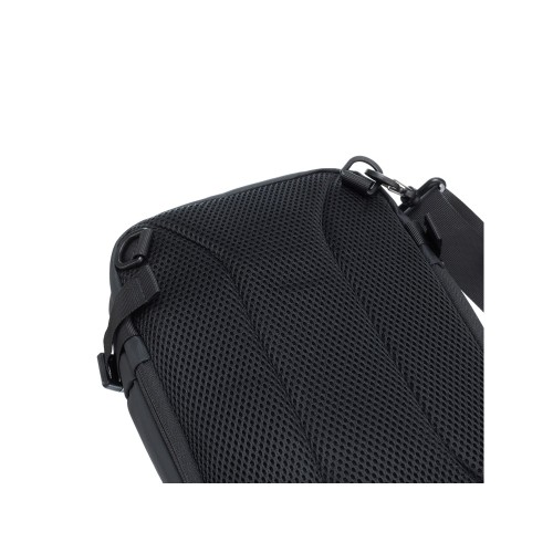 Рюкзак на одно плечо TORBER ЭКСТРИМ, белый/чёрный, 20 х 8 х 31 см, 5л