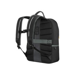 Рюкзак WENGER Move 16", чёрный, переработанный ПЭТ, 33 x 19 x 44 см, 22 л