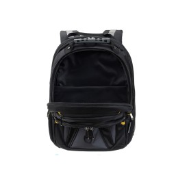 Рюкзак TORBER МЕГАПОЛИС с отделением для ноутбука 15.6", чёрный/серый, полиэстер, 37 х 17 х 45 см