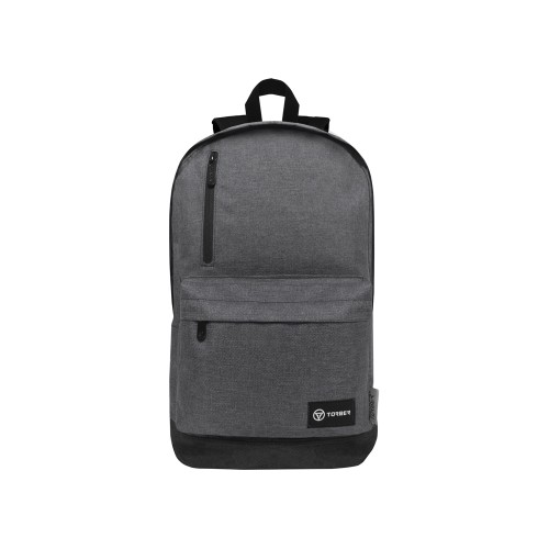 Рюкзак TORBER ГРАФФИТИ, серый, полиэстер меланж, 46 х 29 x 18 см