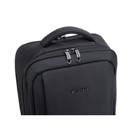 Рюкзак TORBER ВОЯЖ c отделением для ноутбука 17'', черный, полиэстер 900D, 31х17х44 см, 18 л