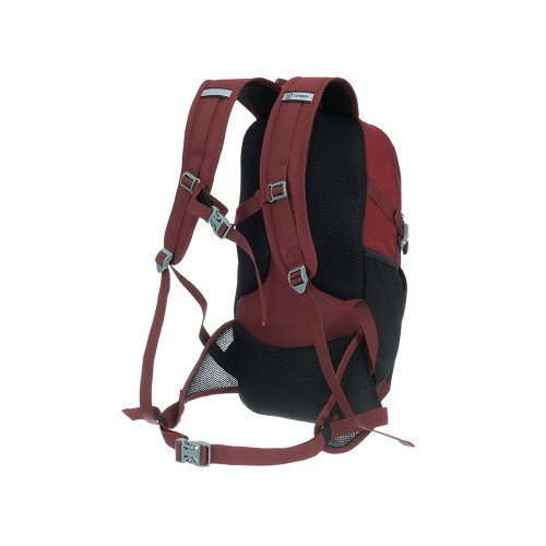 Туристический рюкзак TORBER КЕМПИНГ, бордовый, полиэстер, 26 х 48 х 12 см