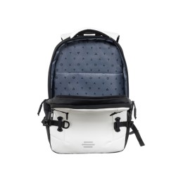 Рюкзак спортивный TORBER ЭКСТРИМ 18", белый/чёрный, 31 х 12 х 46 см, 17л