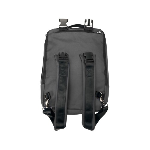 Рюкзак-трансформер «Duty» для ноутбука, темно-серый (с шильдом)