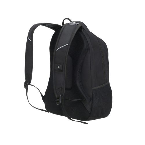 Рюкзак TORBER ПРОРЫВ с отделением для ноутбука 15", чёрный, полиэстер 600D, 35x20x47 см, 33л