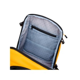 Рюкзак TORBER РИТМ, желтый, полиэстер 900D с PU покрытием, 45 х 32 х 20 см